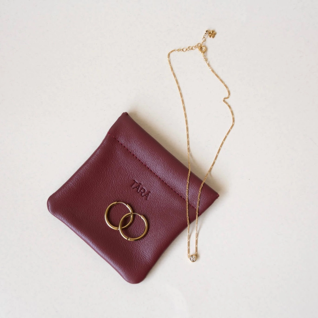 Monedero de piel Tinto Camel