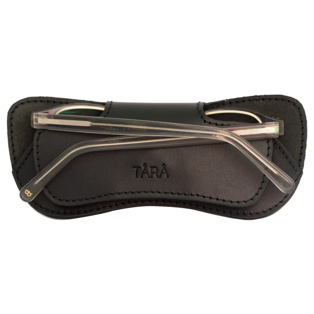Porta - lentes negro